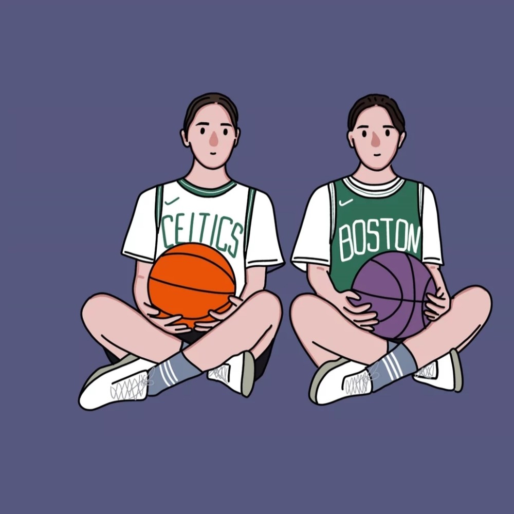头像|两人用的关于篮球的头像