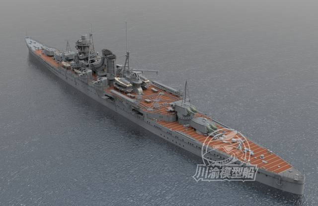 川渝模型推出1/200比例最上级重巡洋舰