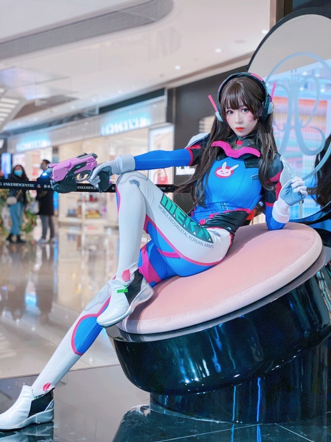 守望先锋dva 美女小姐姐