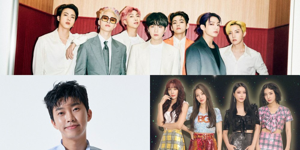 韩国五月最具价值歌手榜,bts以近千万指数夺冠,blackpink排名第九!