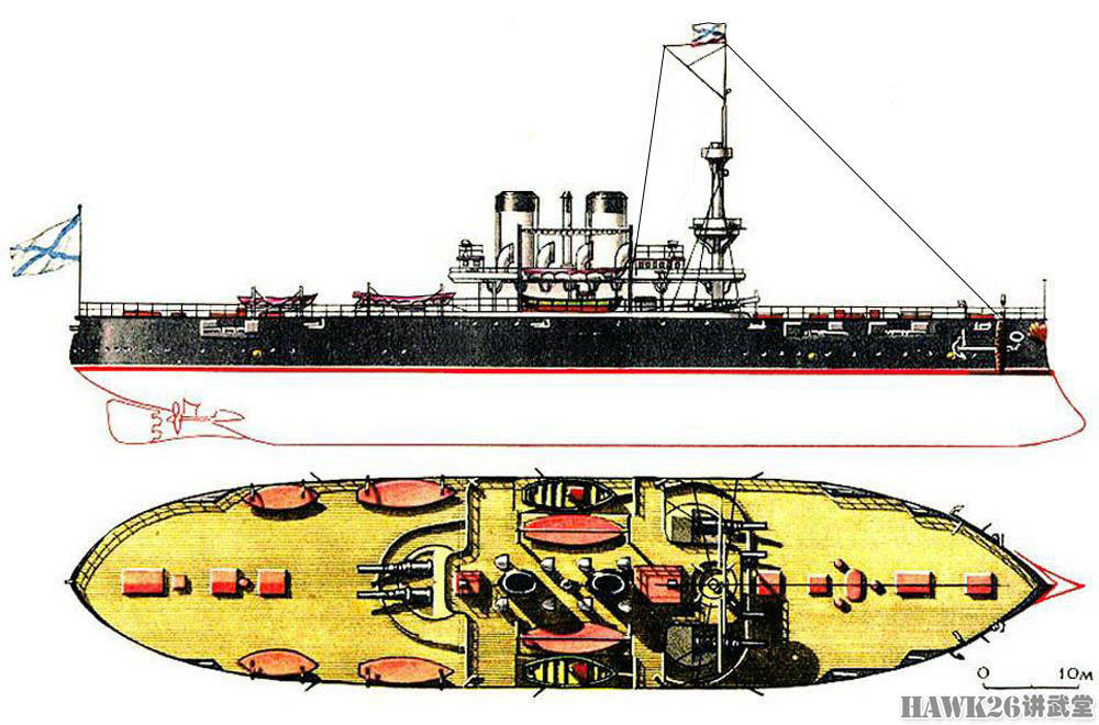 135年前 "切什梅"号战列舰下水 沙俄海军前无畏舰的最后辉煌