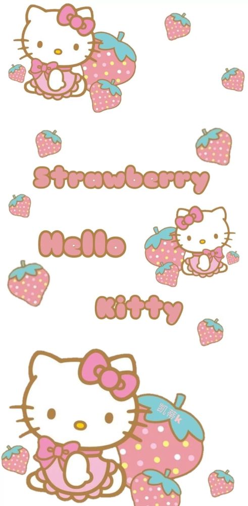 粉嫩hellokitty猫壁纸分享
