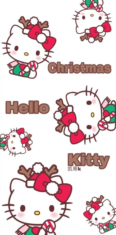 粉嫩hellokitty猫壁纸分享