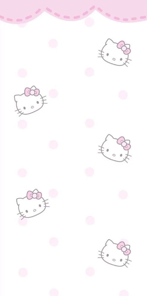 kitty猫壁纸可爱自制,kitty猫壁纸可爱简单 粉嫩hello kitty猫壁纸分享