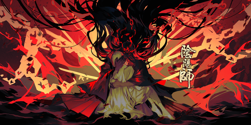 阴阳师ssr阿修罗主题插画 帝释天:和我骑一辆车 嫂嫂不会生气吧