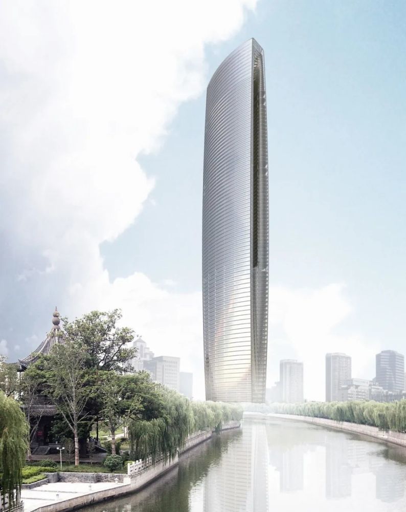 楼(300米以上)共有4座,以下是项目最新进度: 项目一,苏州中南中心(499