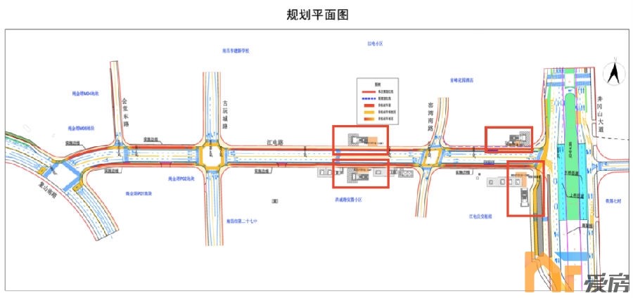 位置公示!南昌地铁4号线坛子口站可从这些位置出入