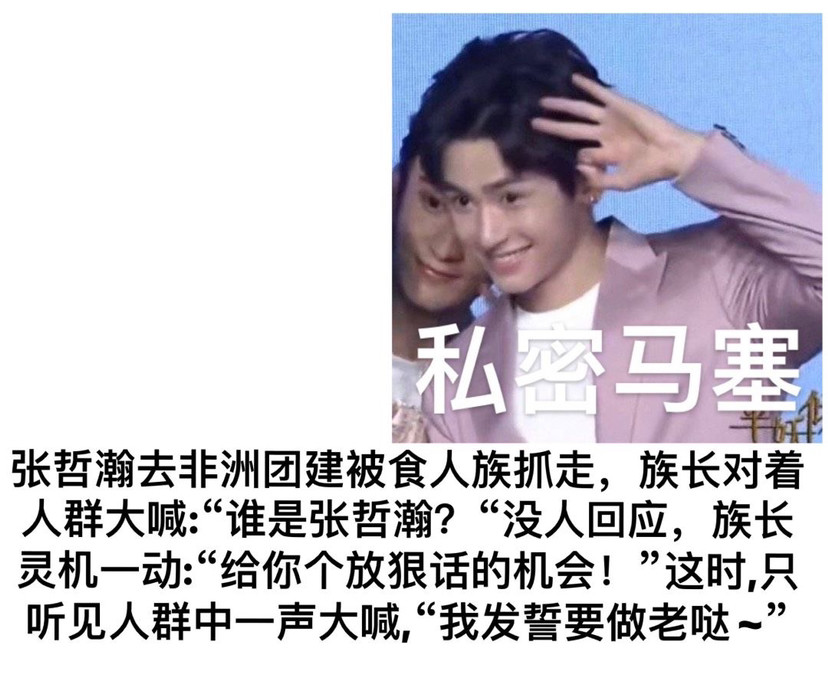 张哲瀚|表情包|大合集