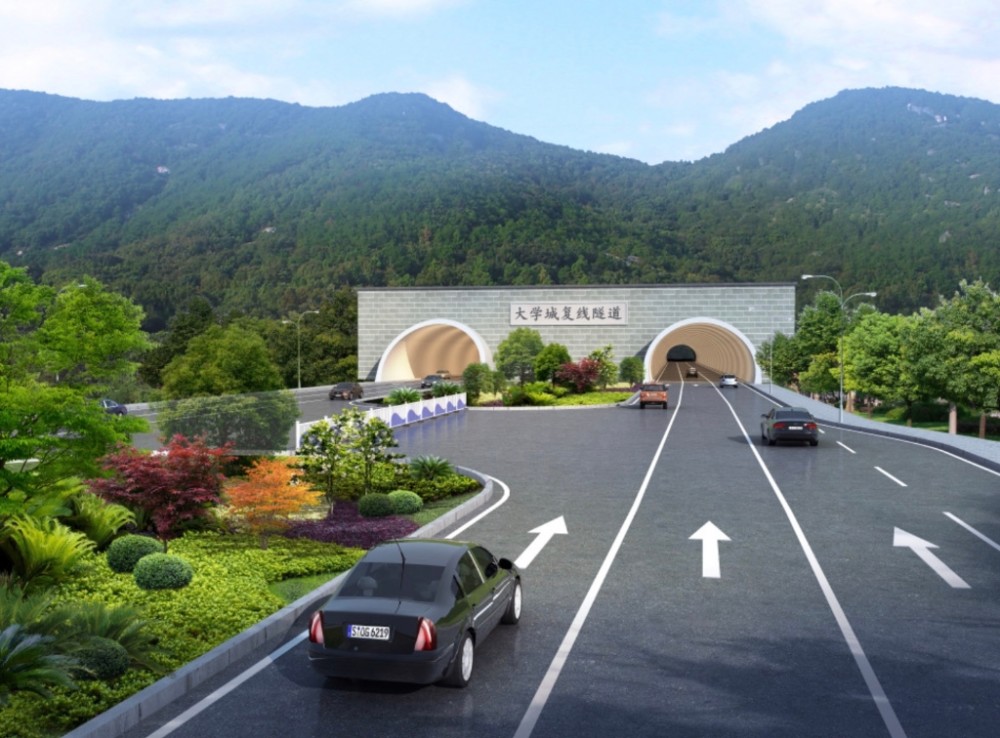 全长3.47公里双向6车道 重庆科学城隧道工程一标段项目今日进洞施工