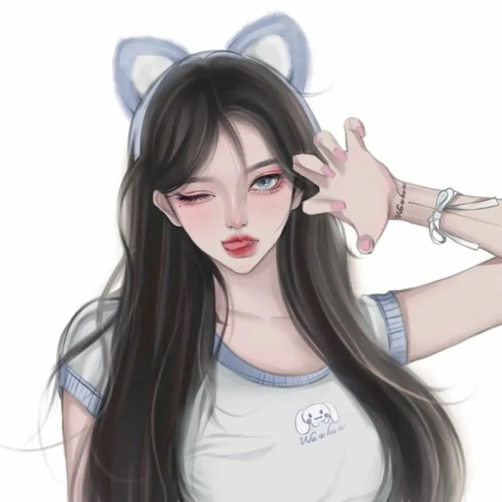 女头|精致手绘男生女生头像 古风头像 闺蜜头像 禁忌女孩