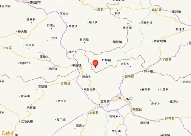 汉中宁强县发生1.9级地震