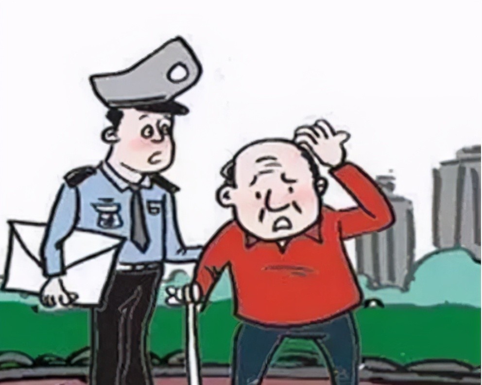 老人从养老院走失,民警帮忙找到,家人送锦旗表示感谢