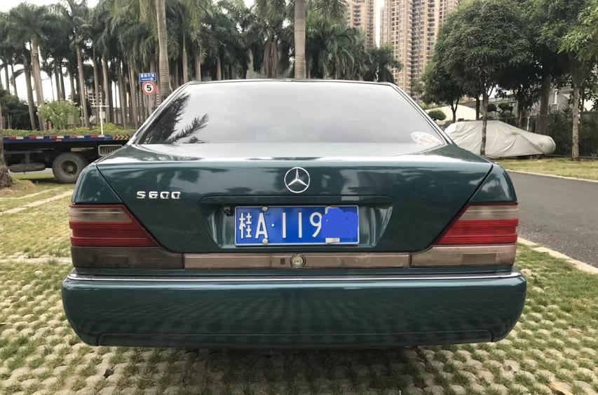 南宁车友晒出1998年买的奔驰s600,行驶28万公里仍旧安然无恙