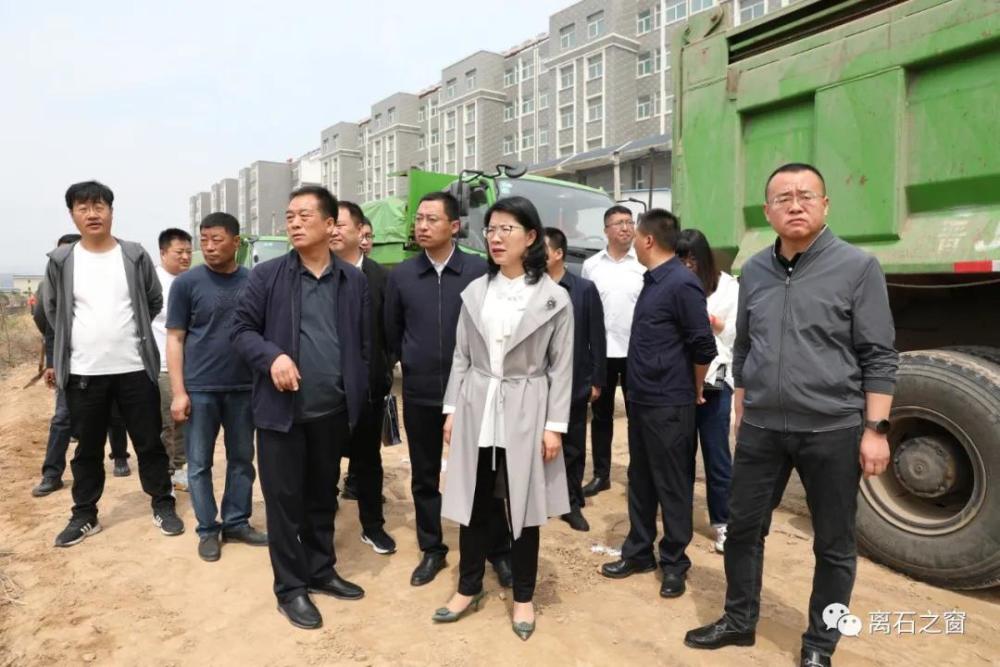 5月19日,区委书记张潞萍,区委副书记,政府区长李军来到田家会街道前马