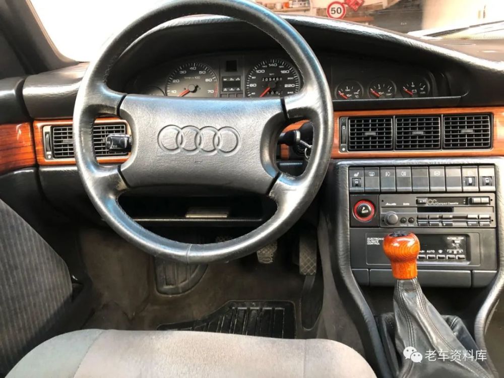 西德原装1990款奥迪100 turbo quattro