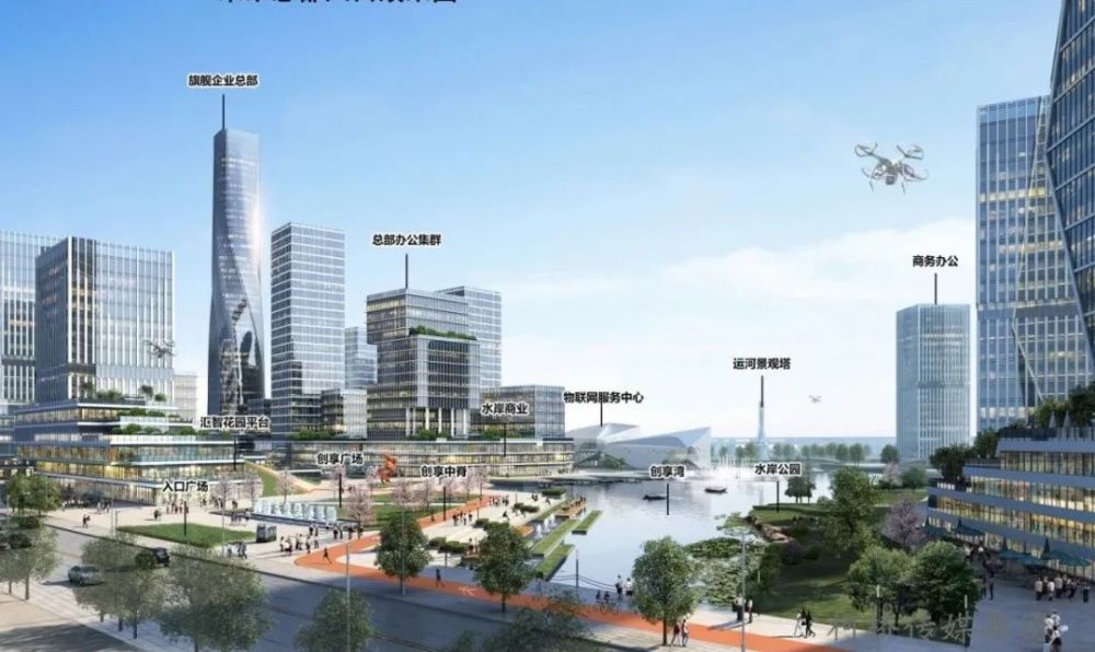 柯桥未来之城 未来总部效果图