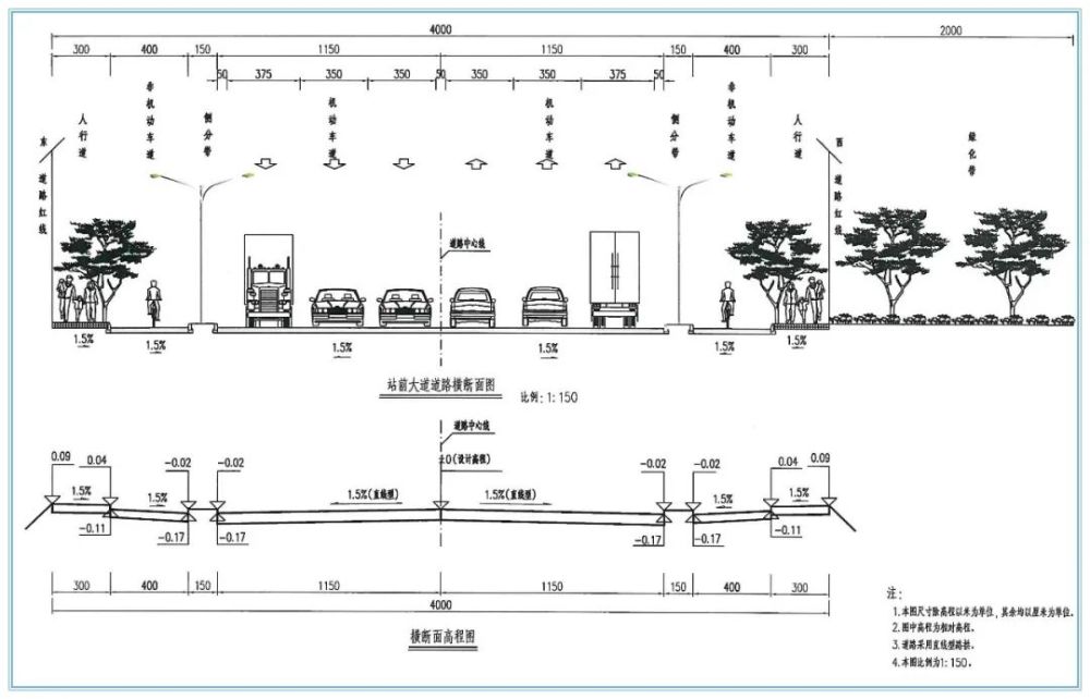 太湖县高铁新区规划新建3条路