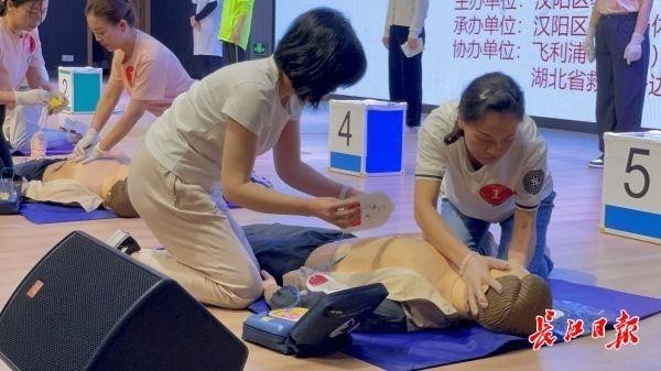 心肺复苏,aed除颤,外伤包扎,校园急救将成汉阳中学生必修课