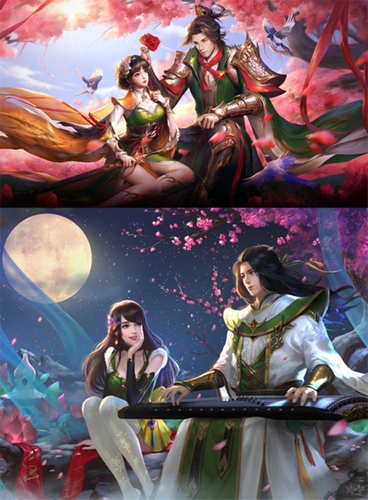 三国杀里的cp,张春华蔡夫人妻管严,刘皇叔堪称人生赢家