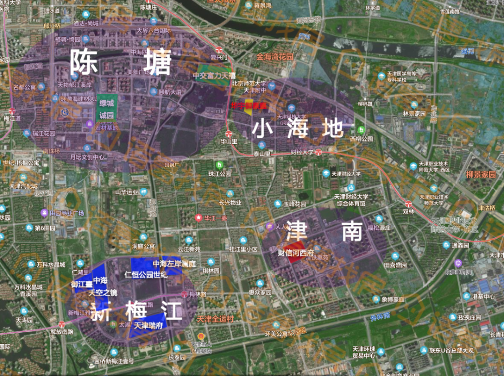 河西区,尤其是新梅江板块,从去年下半年一直火到现在.