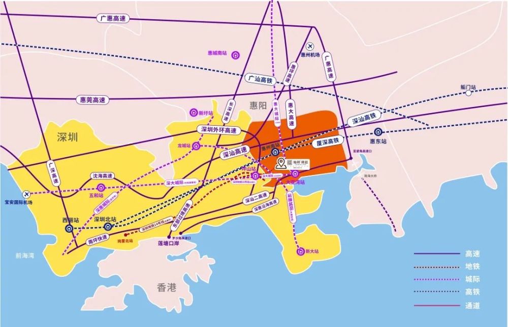 i型大城市,大亚湾人口一年内翻倍增长,深惠融城势在必行!_腾讯新闻