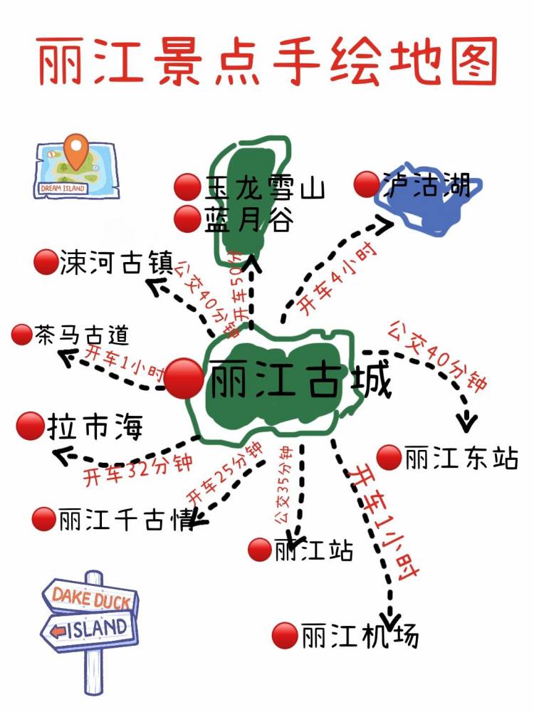 丽江旅游行李寄存攻略丽江景点游玩路线丽江美食