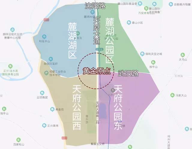 已贴身聚集了麓湖熙华天玺,中海观园,中海麓湖公馆,万科公园都会,麓湖