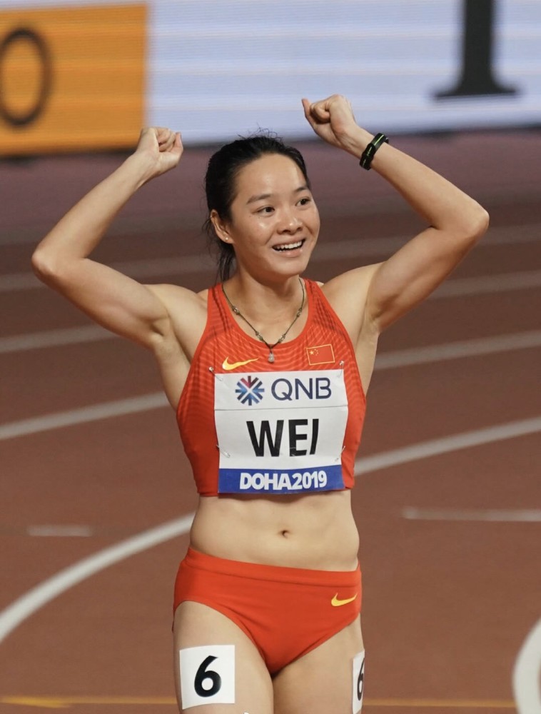 5月20日消息,在中国田径武汉邀请赛女子4×100米接力比赛中,由梁小静