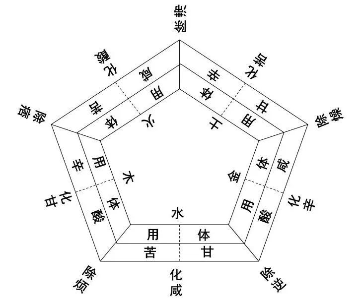 汤液经法图(8):独特的五味配伍化合理论