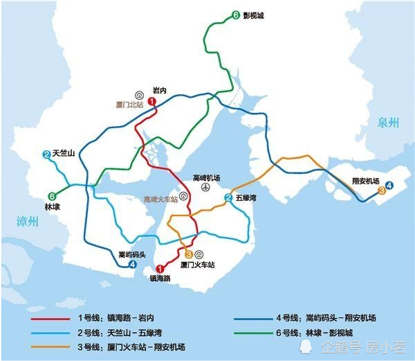 厦门地铁4号线一条真正缩短岛内外六区距离的弧线