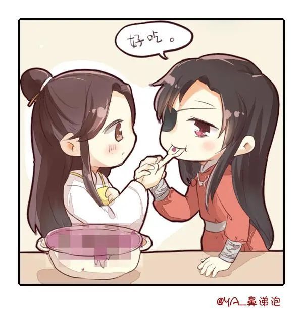 天官赐福谢怜请大家来吃饭神一般的厨艺太佩服花城的胃