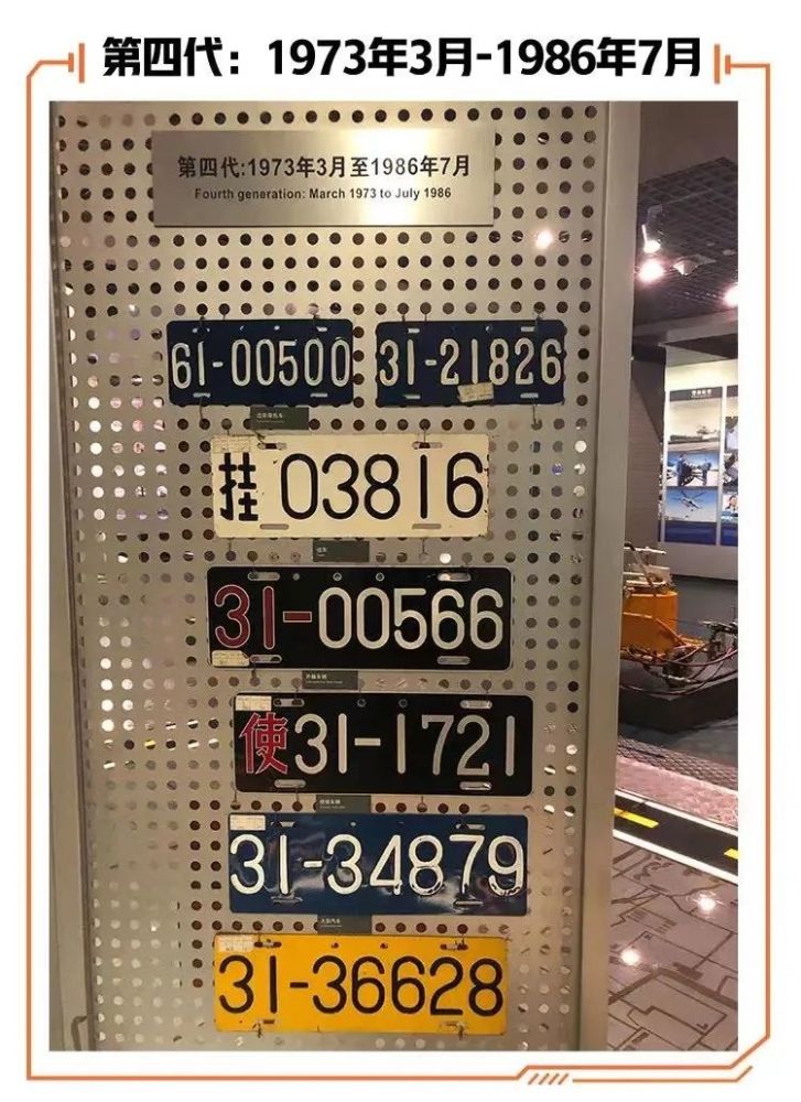 中国车牌变迁史