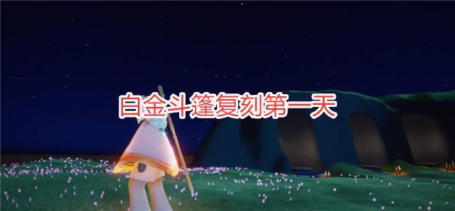 光遇白金斗篷复刻第一天,玩家发现三个隐藏彩蛋,先祖动作不一般
