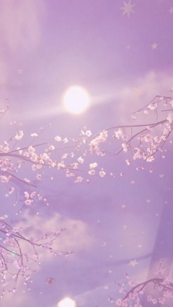 壁纸梦幻紫色系壁纸唯美天空锁屏壁纸