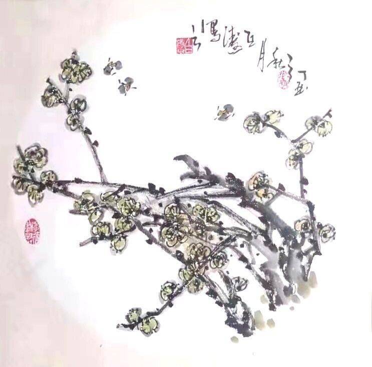 著名画家白涛艺术作品