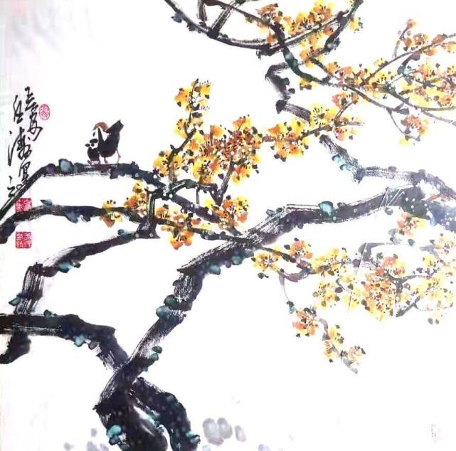著名画家白涛艺术作品
