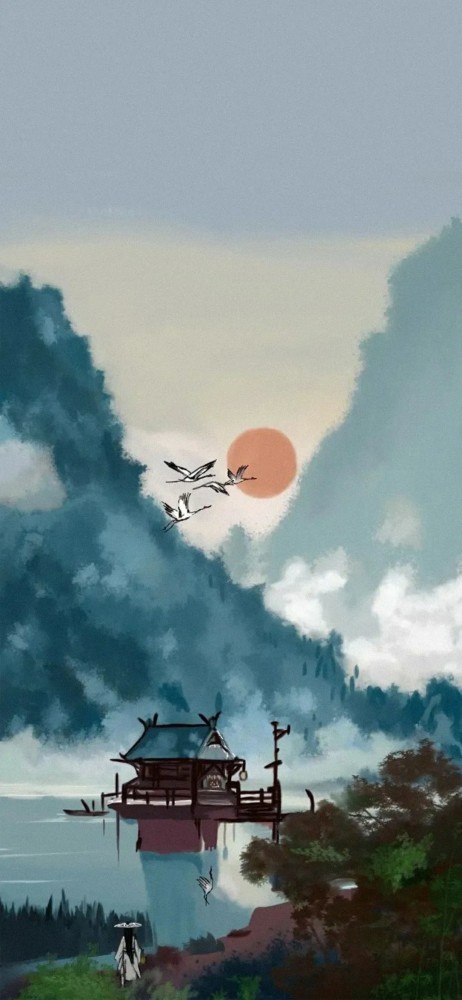 "古风壁纸"做过大侠梦的孩子,都是不好惹的!