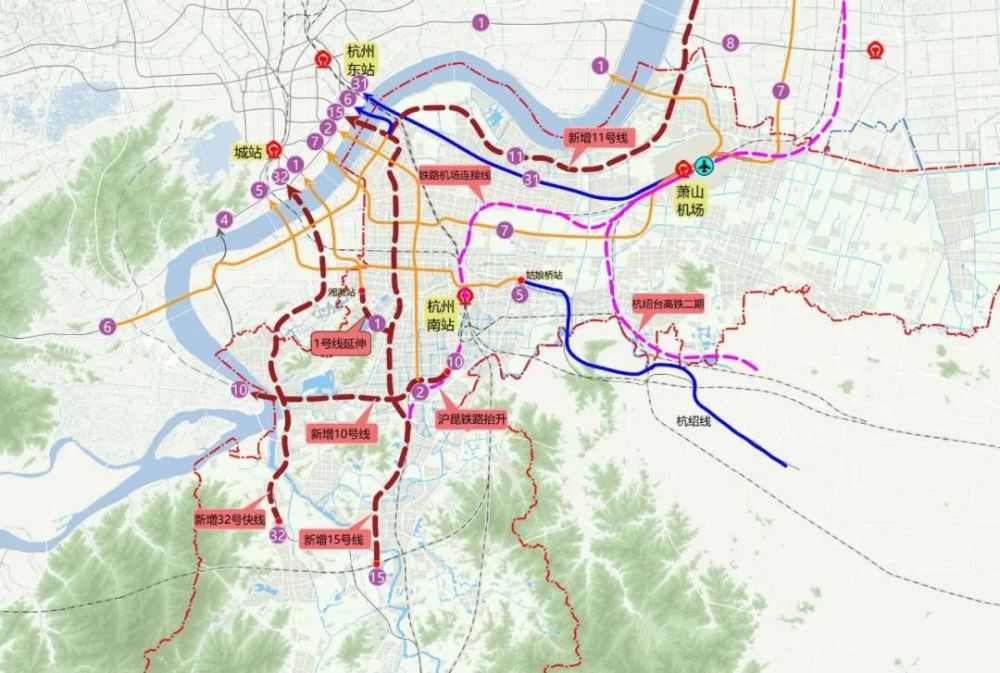 杭州地铁四期有变?11号线和15号线竟然这么走