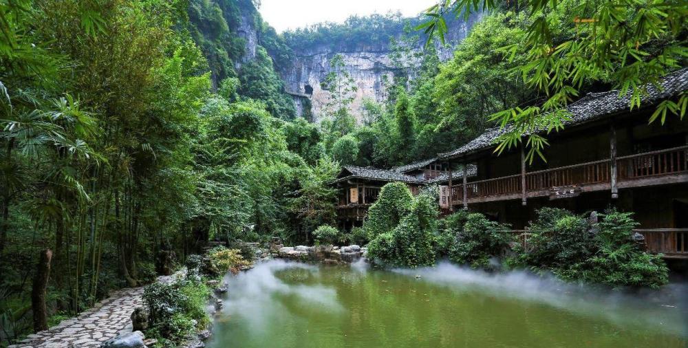 重庆旅游必去的十大景点酉阳桃花源低音号旅游