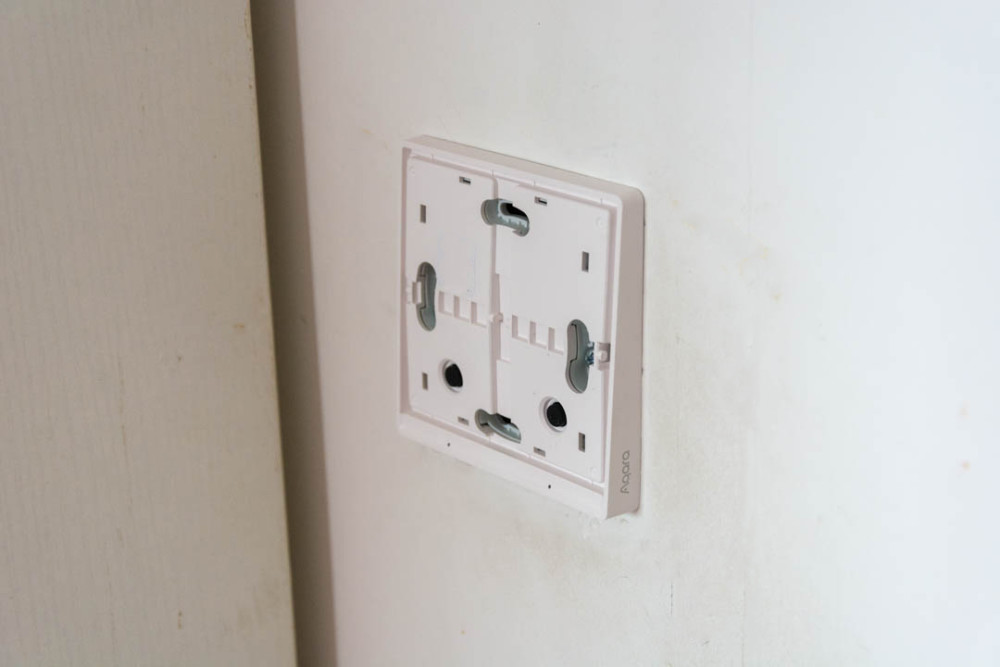 绿米aqara智能墙壁开关e1安装与体验 老式灯具也可以用手机控制