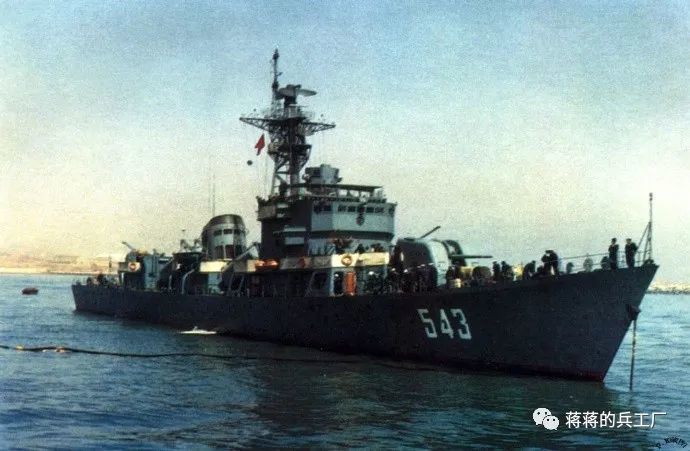 053h1型护卫舰543丹东舰退役,劳苦功高曾挑战濒海战斗