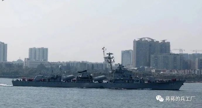 053h1型护卫舰543丹东舰退役,劳苦功高曾挑战濒海战斗