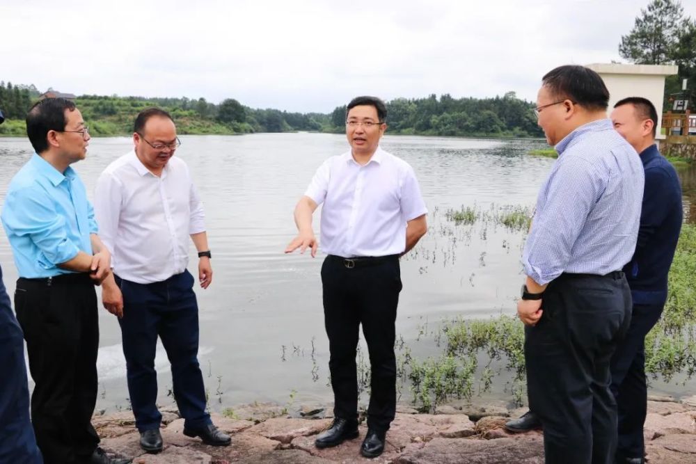 县委副书记,县长张少华率队检查指导防汛减灾及地质灾害防治工作