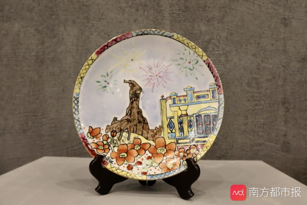 现代广州陶瓷彩绘艺术异彩纷呈,快来广图欣赏这场文化