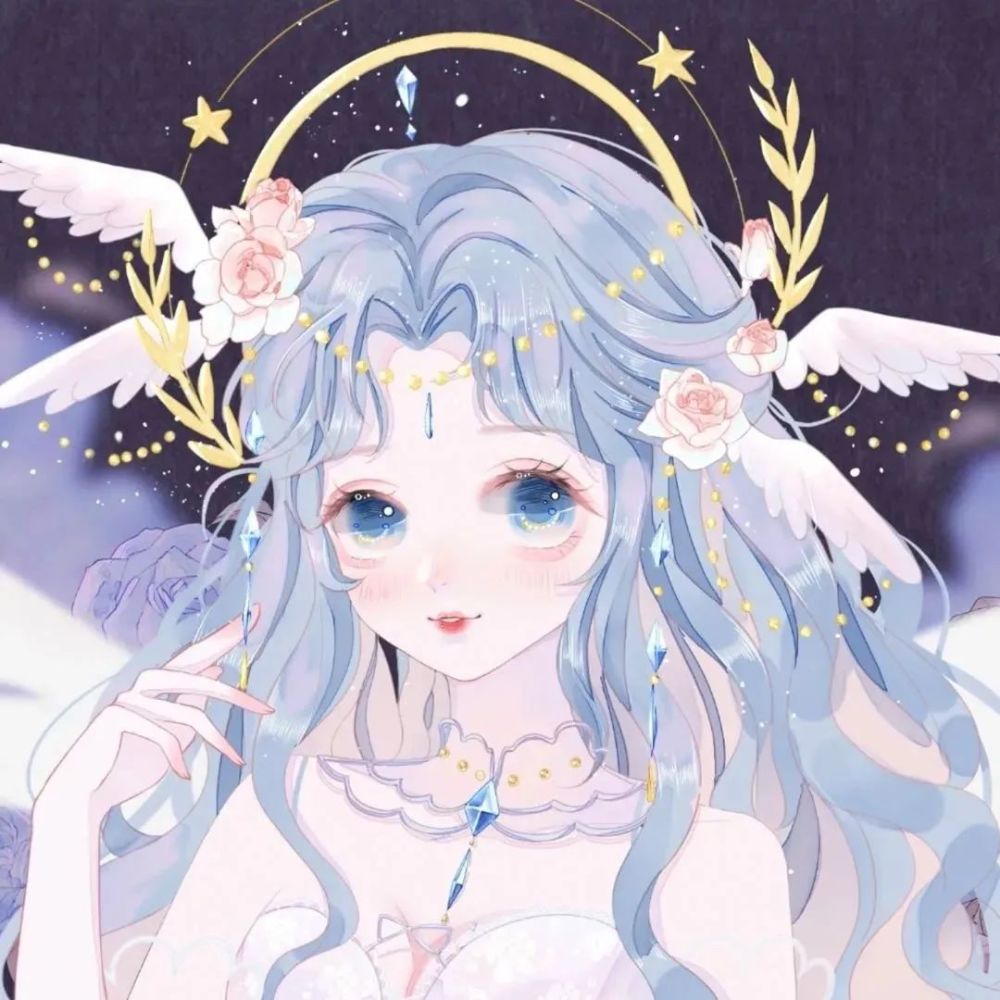 藏匿星星里浪漫温柔的动漫闺蜜头像