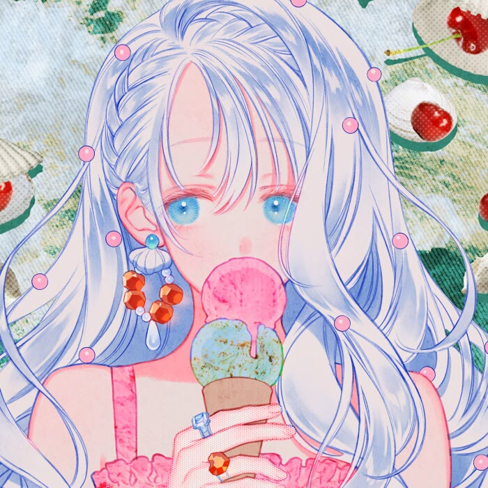 藏匿星星里浪漫温柔的动漫闺蜜头像