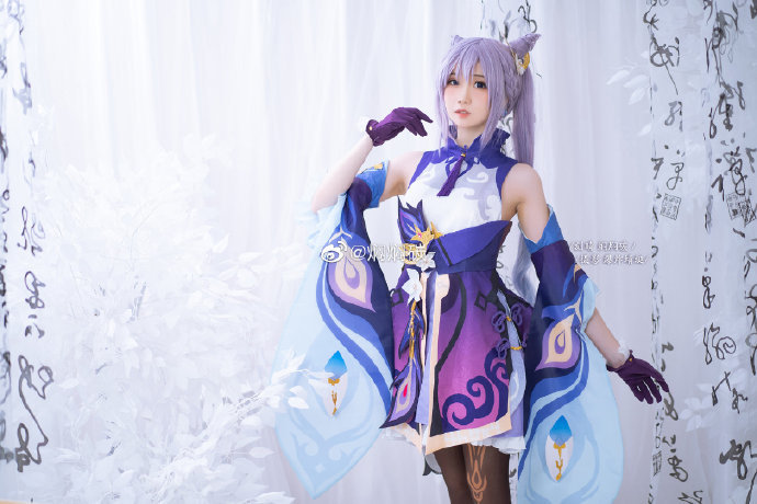 原神 刻晴cosplay 二次元cos大赏