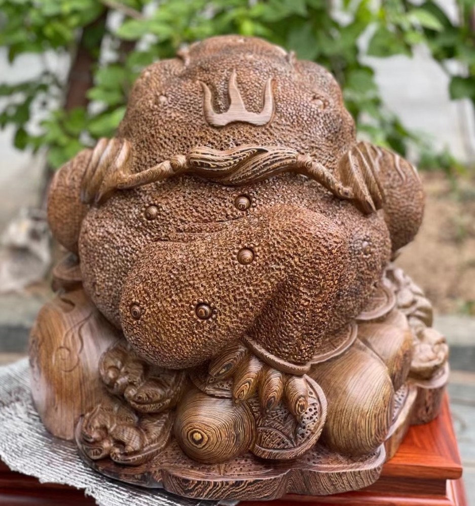 红木金蟾为什么只有三条腿