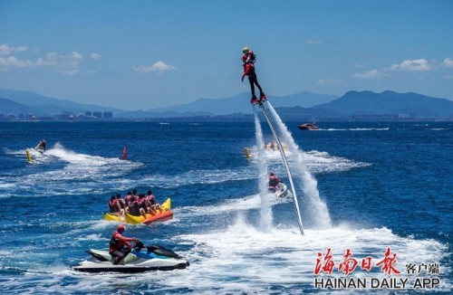 三亚:水上项目享清凉