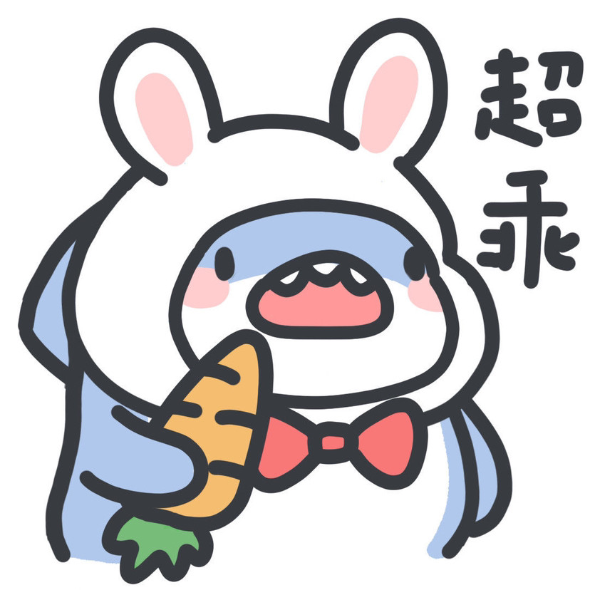 (表情包)超可爱小鲨鱼表情包系列3